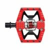 Crankbrothers Crank Brothers Pedal Double Shot 3 MTB, Allround, City, Crank-System, 9/16&quot;, Aluminium, Rot