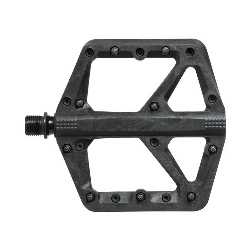 Crankbrothers Crank Brothers Pedal Stamp 1 Large Plattformpedal, Kunststoff, Schwarz 1 Crankbrothers Crank Brothers Pedal Stamp 1 Large Plattformpedal, Kunststoff, Schwarz