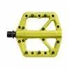 Crankbrothers Crank Brothers Pedal Stamp 1 Small Plattformpedal, Kunststoff, Citron