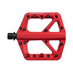 Crankbrothers Crank Brothers Pedal Stamp 1 Small Plattformpedal, Kunststoff, Rot