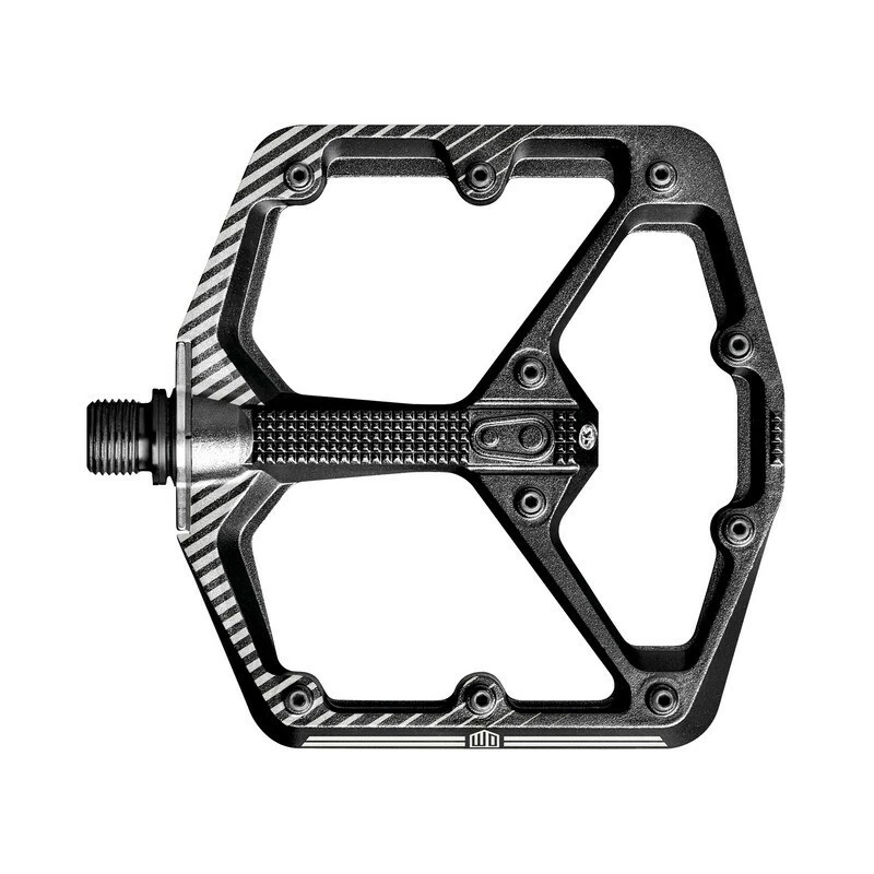 Crankbrothers Crank Brothers Pedal Stamp 7 Danny Macaskill Edition Plattformpedal, Aluminium, Schwarz-silber 1 Crankbrothers Crank Brothers Pedal Stamp 7 Danny Macaskill Edition Plattformpedal, Aluminium, Schwarz-silber