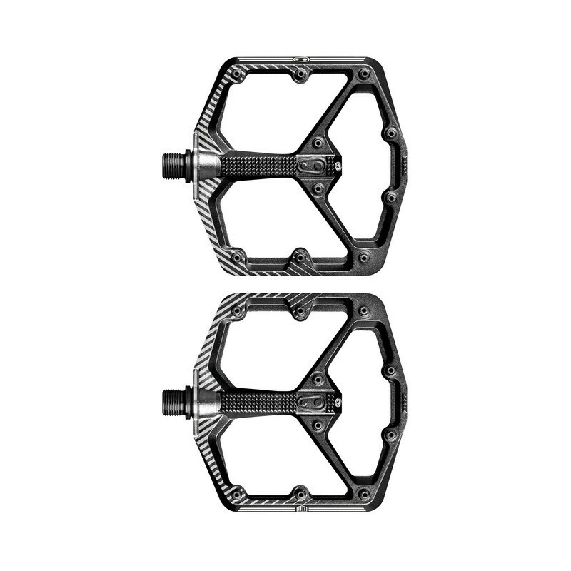 Crankbrothers Crank Brothers Pedal Stamp 7 Danny Macaskill Edition Plattformpedal, Aluminium, Schwarz-silber 2 Crankbrothers Crank Brothers Pedal Stamp 7 Danny Macaskill Edition Plattformpedal, Aluminium, Schwarz-silber – Bild 2