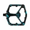 Crankbrothers Crank Brothers Pedal Stamp 7 Large Splatter Blau