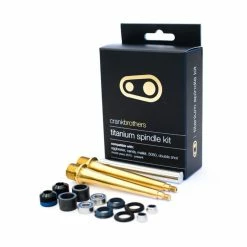 Crankbrothers Pedal Achse Titanium Upgrade Kit