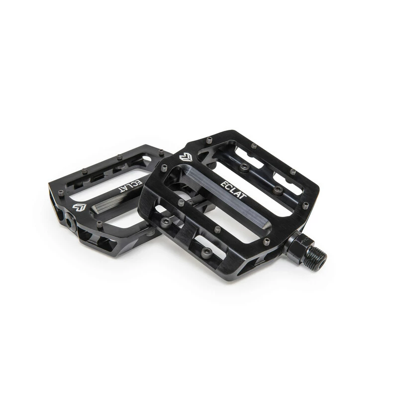 ÉCLAT ÉCLAT SURGE PEDALS, 9/16, SCHWARZ, 423G 6066-T6 ALU CNC BODY, CROMO ACHSE, 98 G 1 ÉCLAT ÉCLAT SURGE PEDALS, 9/16, SCHWARZ, 423G 6066-T6 ALU CNC BODY, CROMO ACHSE, 98 G