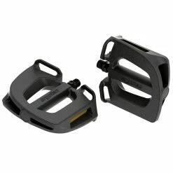 Ergotec Pedale, EP-2 9/16&quot; 7mm Gleitlager EP-bearing PP Kunststoff Format:122x102mm Sandpapierauflag