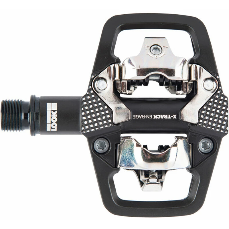 Look Pedal X-Track EN-Rage Schwarz, Inkl. Cleats 2 Look Pedal X-Track EN-Rage Schwarz, Inkl. Cleats – Bild 2