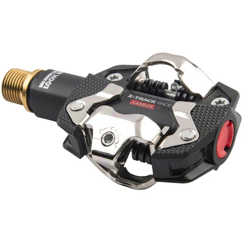 Look Pedal X-Track Race Carbon Ti Schwarz, Inkl. Cleats 3 Look Pedal X-Track Race Carbon Ti Schwarz, Inkl. Cleats – Bild 3