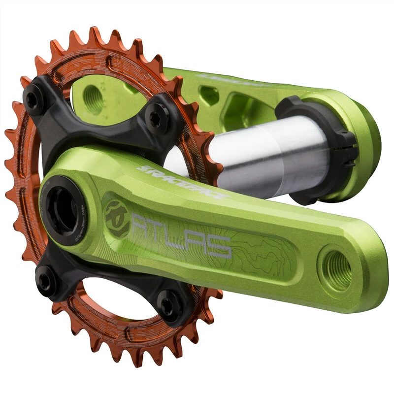 Race Face Atlas Cinch 83 Crankarm (RF151DH) Green 170mm 1 Race Face Atlas Cinch 83 Crankarm (RF151DH) Green 170mm