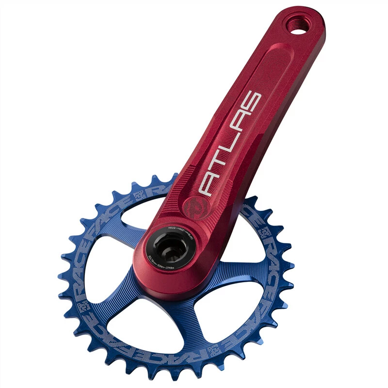 Race Face Atlas Cinch Crankarm (RF136) Red 170mm 1 Race Face Atlas Cinch Crankarm (RF136) Red 170mm