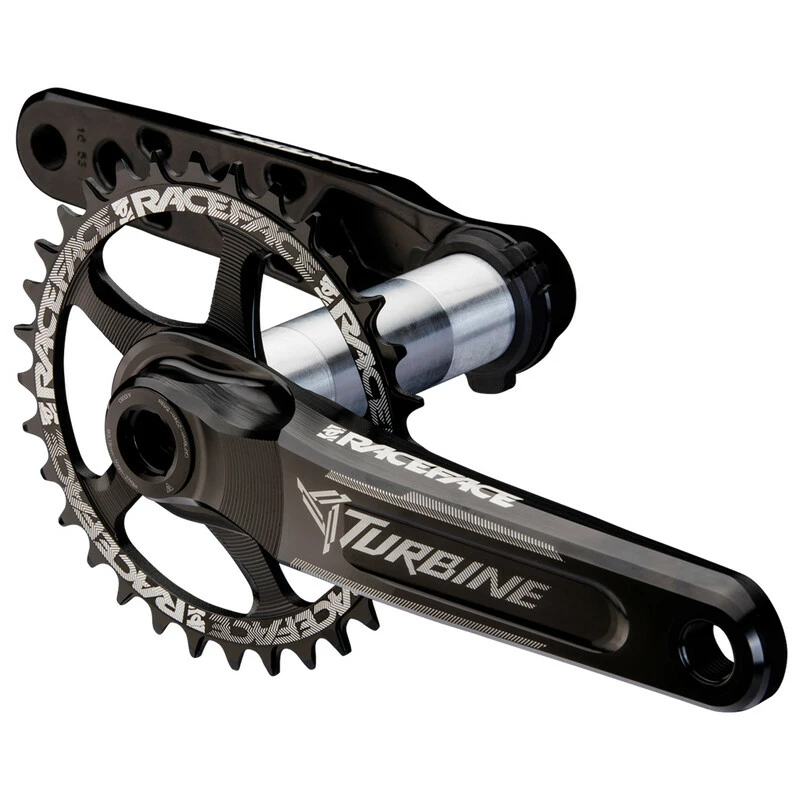 Race Face Turbine Cinch Crankarm (RF136) Black 170mm 2 Race Face Turbine Cinch Crankarm (RF136) Black 170mm – Bild 2
