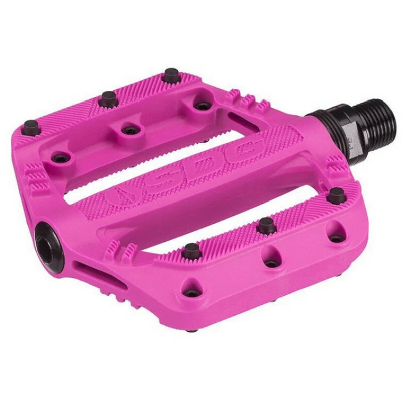 SDG Slater Pedals 90x90mm Neon Pink 2 SDG Slater Pedals 90x90mm Neon Pink – Bild 2