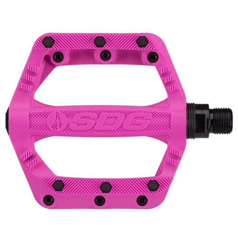 SDG Slater Pedals 90x90mm Neon Pink 3 SDG Slater Pedals 90x90mm Neon Pink – Bild 3