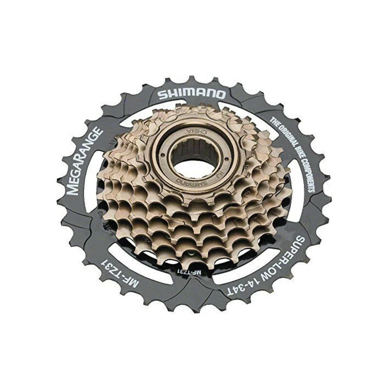 Shimano Freilauf-Kassette Tourney MF-TZ500-7 7-Gang 14-34 Zähne Box 1 Shimano Freilauf-Kassette Tourney MF-TZ500-7 7-Gang 14-34 Zähne Box