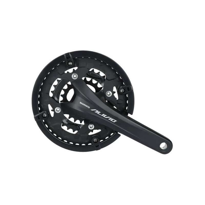 Shimano Kettenradgarnitur Alivio FC-T4060 HTII 170mm 44x32x22 Schwarz Box 1 Shimano Kettenradgarnitur Alivio FC-T4060 HTII 170mm 44x32x22 Schwarz Box