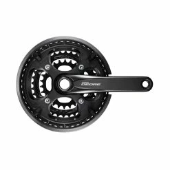Shimano Kettenradgarnitur Deore FC-T6010 HII 170 Mm HS 48x36x26 Schwarz Box
