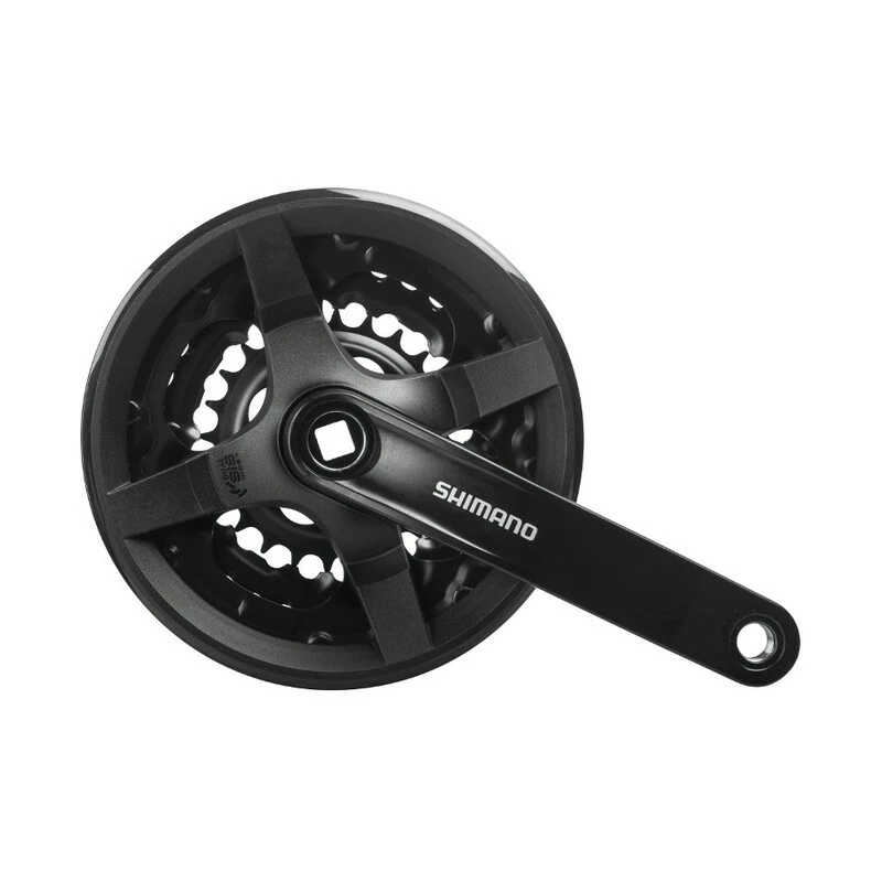 Shimano Kettenradgarnitur FCTY301 4-kant 150 Mm 42x34x24 Hosenschutz Schwarz Box 1 Shimano Kettenradgarnitur FCTY301 4-kant 150 Mm 42x34x24 Hosenschutz Schwarz Box