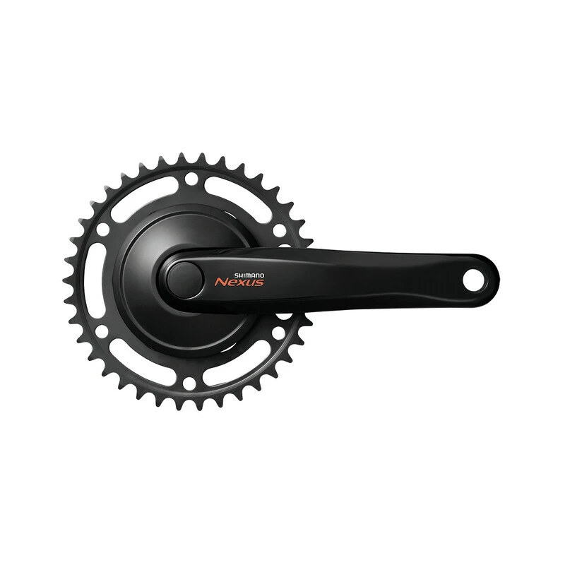 Shimano Kettenradgarnitur Nexus FC-C6000 4-kant 170 Mm 38 Schwarz Offen 2 Shimano Kettenradgarnitur Nexus FC-C6000 4-kant 170 Mm 38 Schwarz Offen – Bild 2