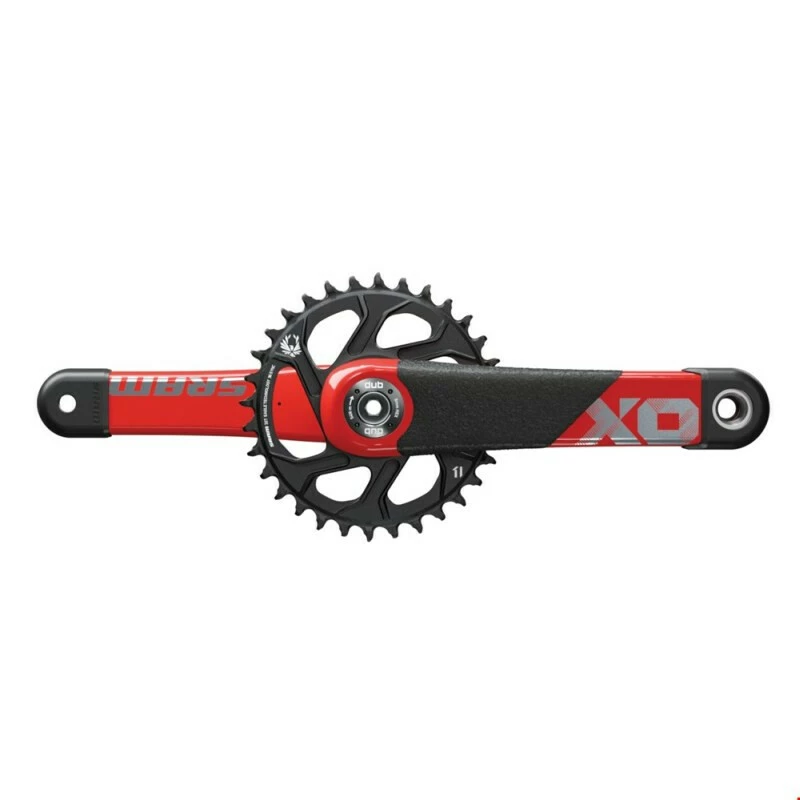 SRAM Kurbel X01 DH DUB 83mm 165mm Direct Mount 34Z X-SYNC 2, Red 1 SRAM Kurbel X01 DH DUB 83mm 165mm Direct Mount 34Z X-SYNC 2, Red