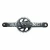 SRAM X01 EAGLE 21 DUB 1x12 X-Sync Kurbelgarnitur Carbon 175mm Boost 148, 32Z, DUB, Ohne Tretlager, Q168mm, Schwarz