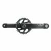 SRAM XX1 EAGLE 20 DUB Kurbelgarnitur Carbon 170mm, Boost 148, 34Z, DUB, Ohne Tretlager, Schwarz-grau