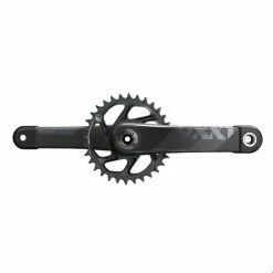 SRAM XX1 EAGLE 20 DUB Kurbelgarnitur Carbon 170mm, Boost 148, 34Z, DUB, Ohne Tretlager, Schwarz-grau
