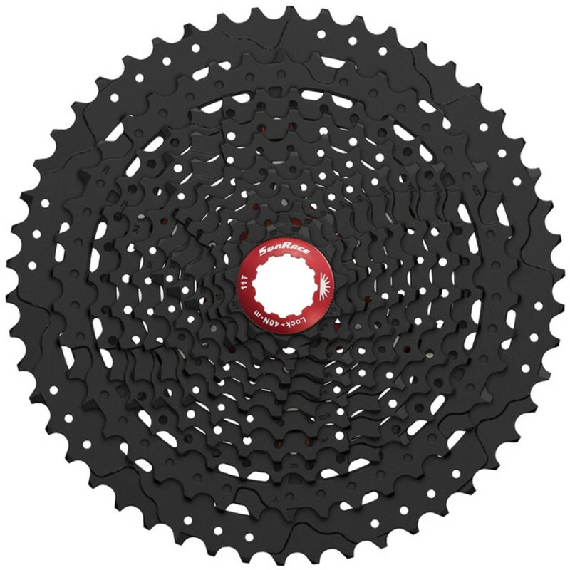 Sunrace MX 21 Kassette 11-51, CSMX80, Schwarz, 11-fach 1 Sunrace MX 21 Kassette 11-51, CSMX80, Schwarz, 11-fach