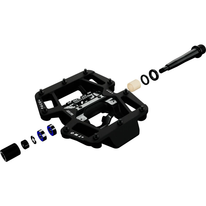 Tatze Pedal Two-Face CrMo4, Schwarz, Inkl. Cleat Und 8 Ersatzpins 7 Tatze Pedal Two-Face CrMo4, Schwarz, Inkl. Cleat Und 8 Ersatzpins – Bild 7