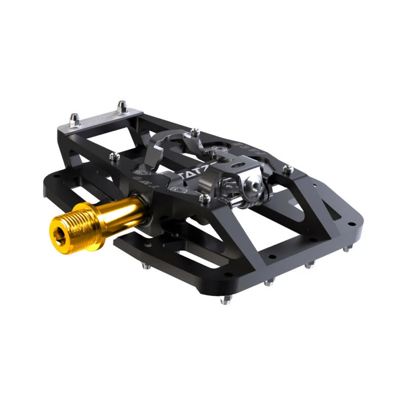 Tatze Pedal Two-Face Titan, Schwarz, Inkl. Cleat Und 8 Ersatzpins 4 Tatze Pedal Two-Face Titan, Schwarz, Inkl. Cleat Und 8 Ersatzpins – Bild 4